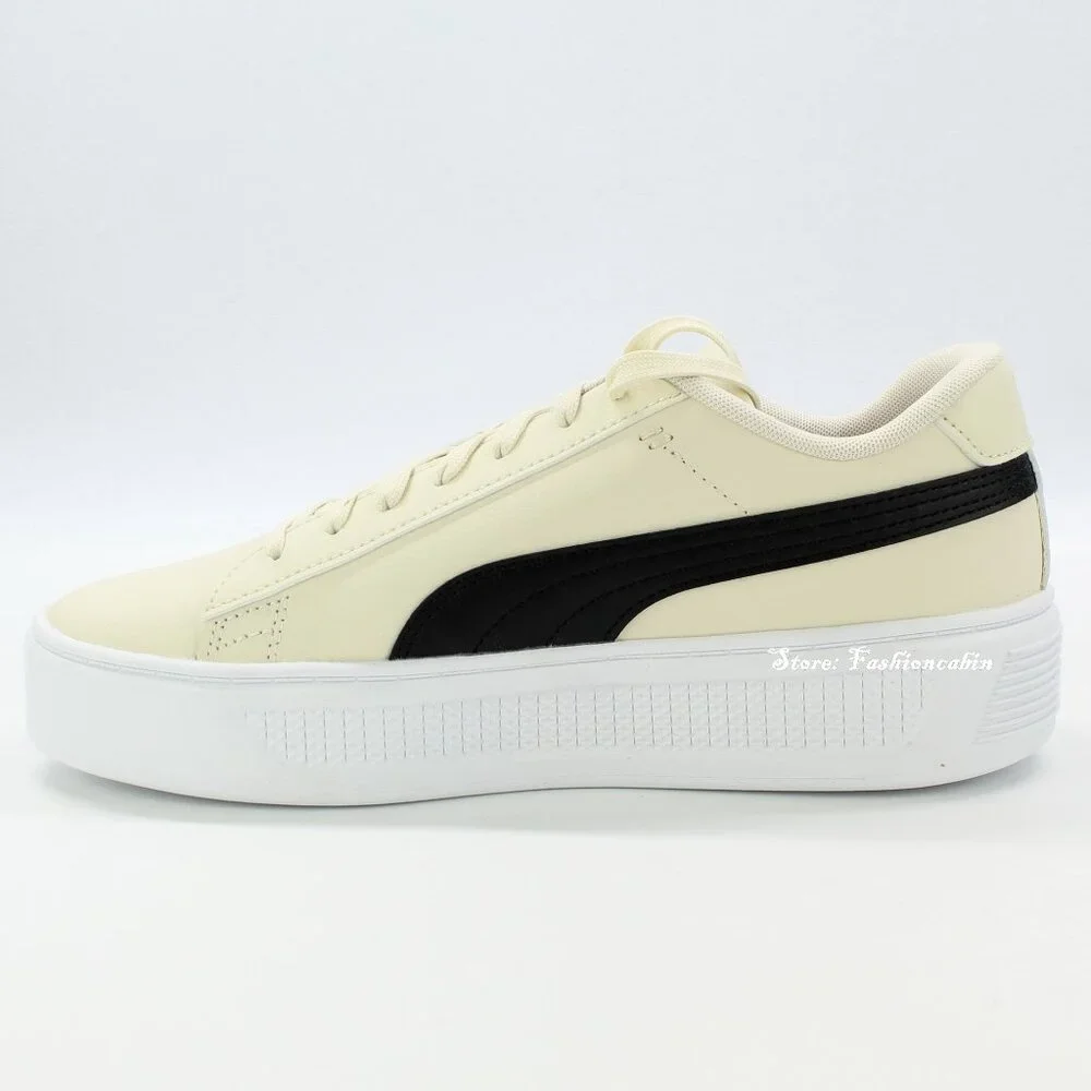 New Puma Smash V3 Platform Sneaker Women's 10 -Comfy for Daily & Streetwear